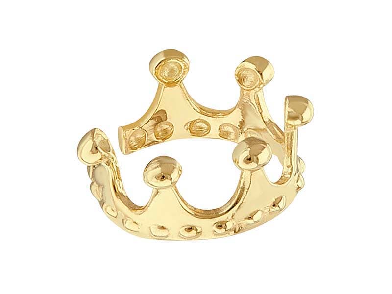 Earcuff Corona / Crown Earcuff - Vaciado / Casting - Pulido / High Polish - N/A / N/A - Coronas / Crowns