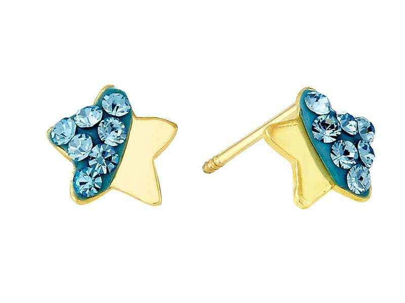 Estrella Cristal Azul / Crystal Star Blue - Vaciado / Casting - Esmaltado / Enamel - Cristal / Crystal - Otros / Others