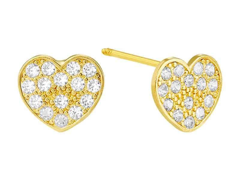Corazón Grande / Heart Large - Vaciado / Casting - Pulido / High Polish - Circonia / Zirconia  - Corazones / Hearts