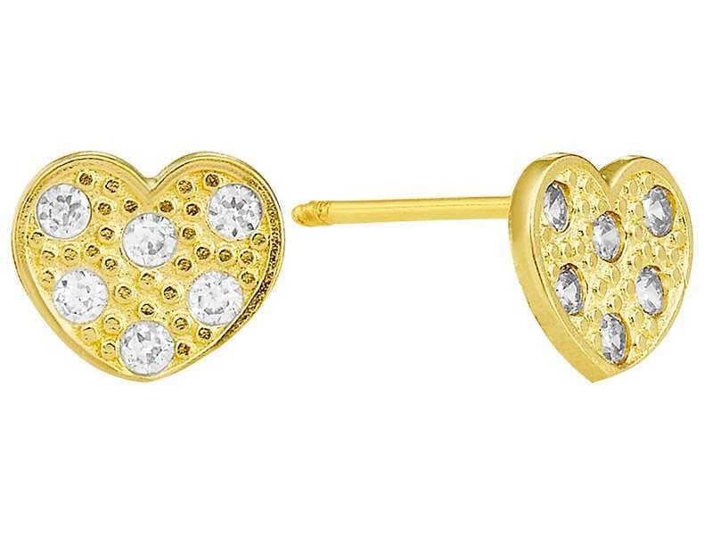 Corazón Chico / Heart Small - Vaciado / Casting - Pulido / High Polish - Circonia / Zirconia  - Corazones / Hearts