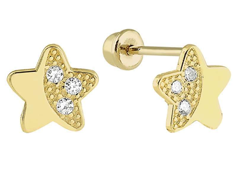 Estrella Chica Mitad Pavé / Mini Star Half Pave - Vaciado / Casting - Pulido / High Polish - Circonia / Zirconia  - Otros / Others
