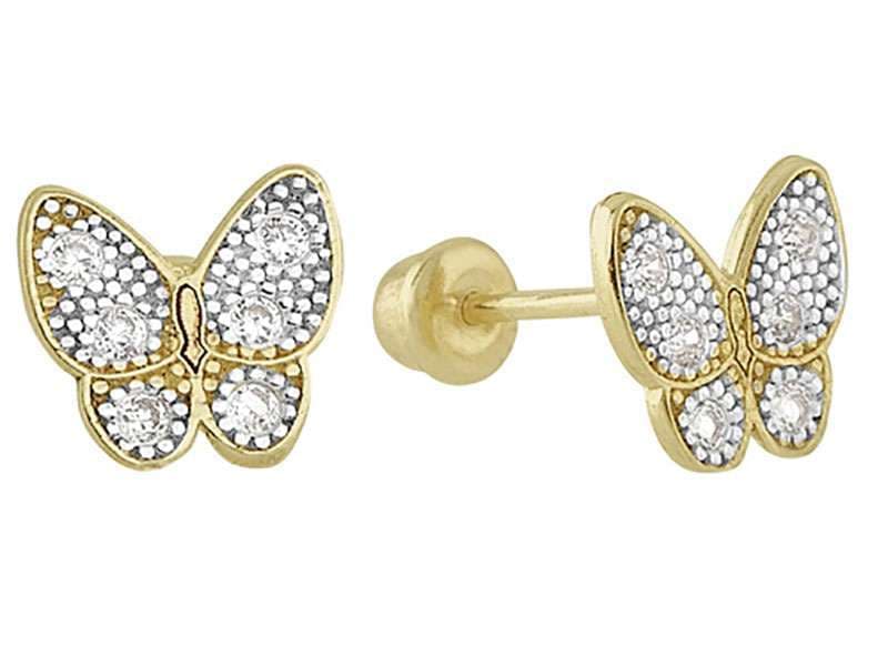 Mariposa Chica / Butterfly Small - Vaciado / Casting - Pulido / High Polish - Circonia / Zirconia  - Animales / Animals