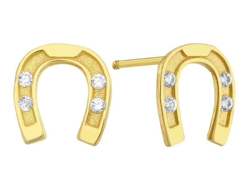 Herradura con Circonia / Horseshoe with Cz - Vaciado / Casting - Pulido / High Polish - Circonia / Zirconia  - Otros / Others