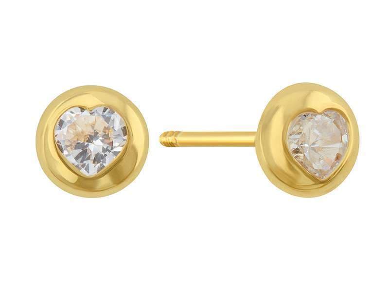 Bisel Fashion 3mm  / Heart Cut-Out 3mm Cz Bezel  - Láser / Laser - Pulido / High Polish - Circonia / Zirconia  - Otros / Others