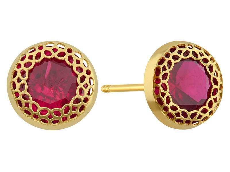 Bisel Fashion 6mm Rubí