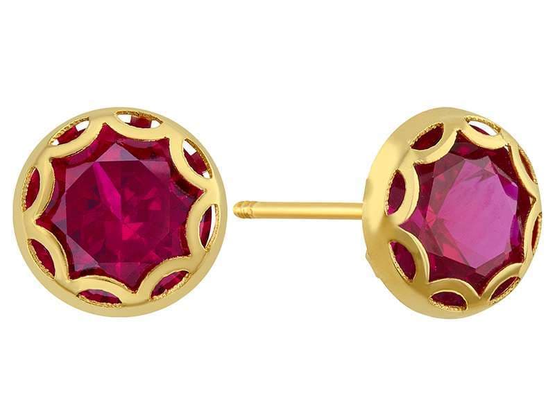 Bisel Fashion 6mm Rubí