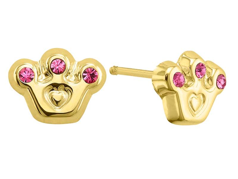 Corona Corazn Ruby / Crown with Heart Ruby - Troquelado / Stamping - Pulido / High Polish - CIrconia / Zirconia - Coronas / Crowns