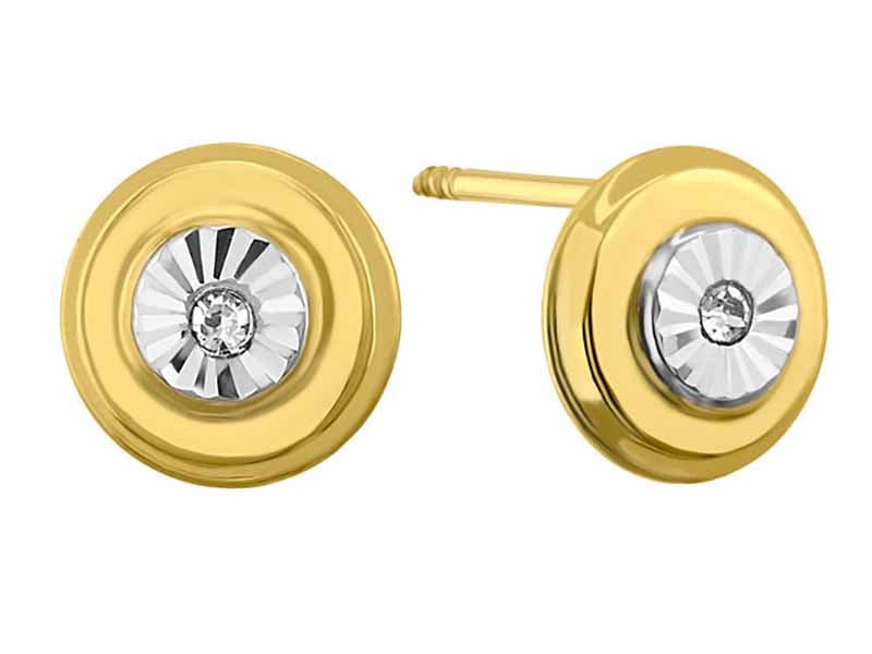 Circulo diamantado blanco