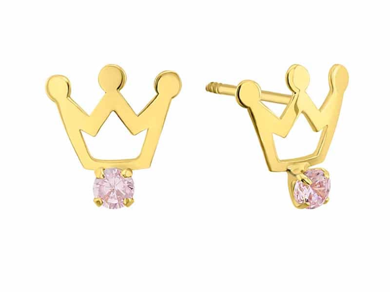 Corona 3 picos laser con cz / Laser heart crown - Lser / Laser - Pulido / High Polish - Circonia / Zirconia - Coronas / Crowns