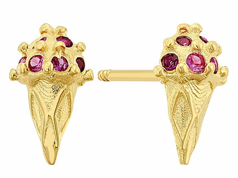 Cono de Nieve grande / Snowflake - Vaciado / Casting - Pulido / High Polish - Circonia / Zirconia - Otros / Others