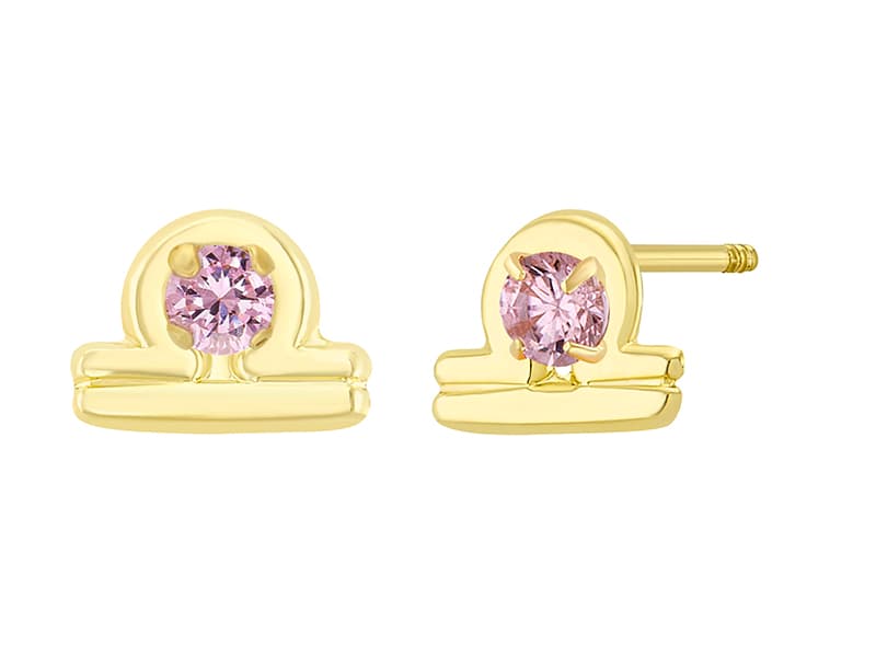 Libra con cz / Libra with cz - Troquelado / Stamping - Pulido / High Polish - Circonia / Zirconia - Otros / Others