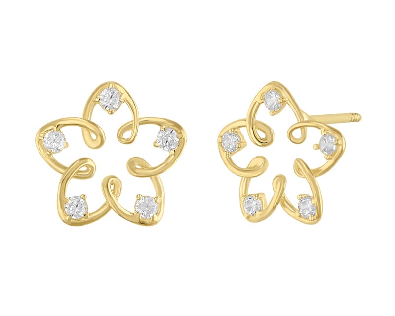 Estrella curvas infinitas / Infinite curved star - Vaciado / Casting - Pulido / High Polish - Circonia / Zirconia - Otros / Others