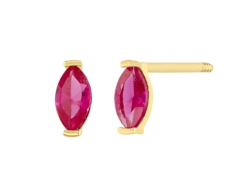Montadura marquise ruby / Marquise mount ruby - Vaciado / Casting - Pulido / High Polish - Circonia / Zirconia - Rectos Circonia (Rectos/Biselados) / Cubic Zirconia (Bezel/Round)