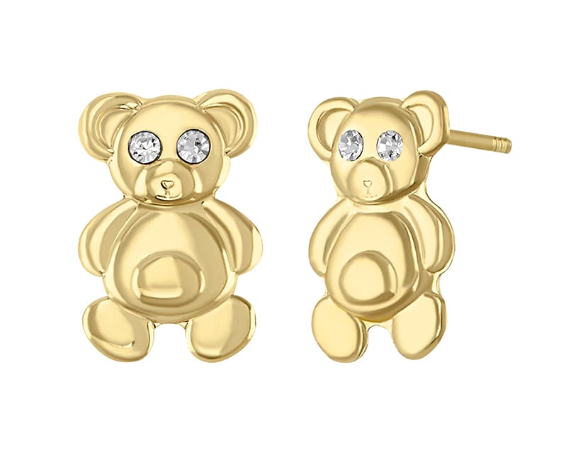 Oso troquelado / Die cut bear - Troquelado / Stamping - Pulido / High Polish - Circonia / Zirconia - Animales / Animals