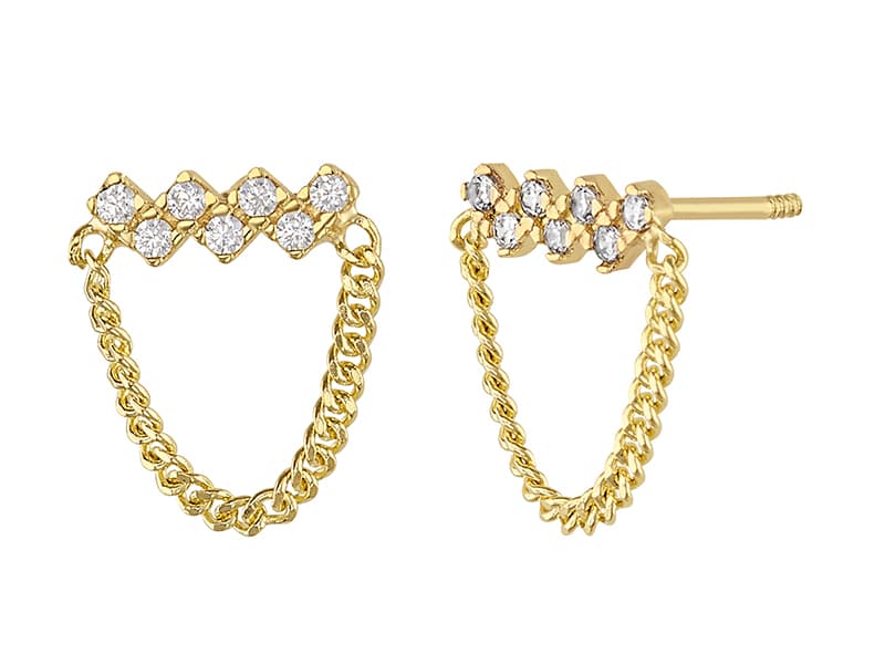 Zigzag con cadena