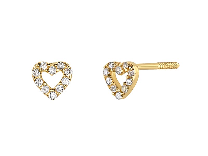 Mini corazón DIAMANTE 0.06 CT.TW.