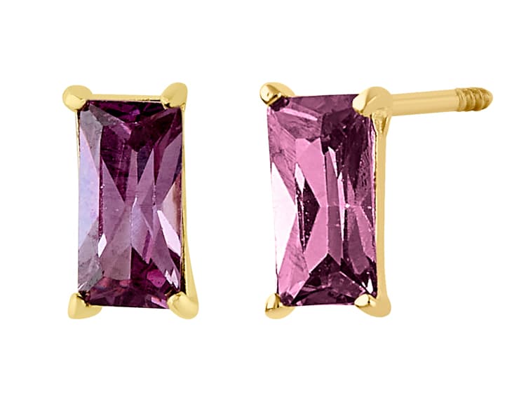 Recto baguette 5x2.5mm morado