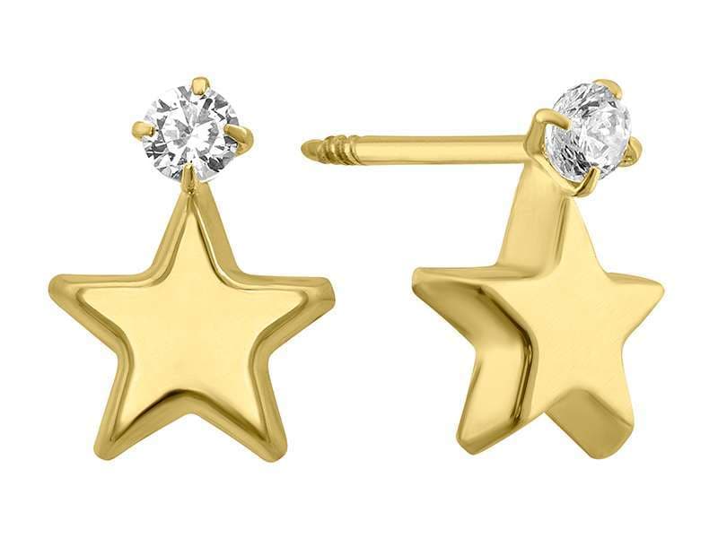 Estrella Basic con Circonia 2mm