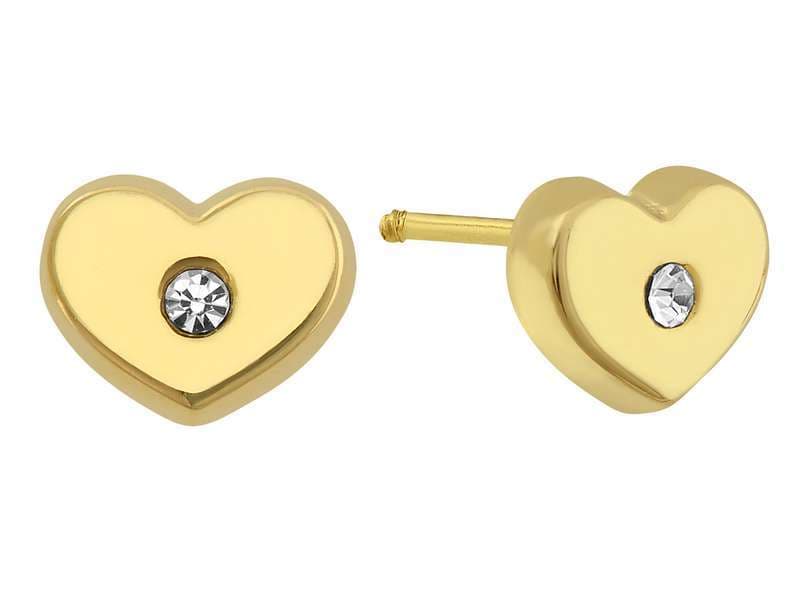 Corazón Basic con Piedra Al Centro