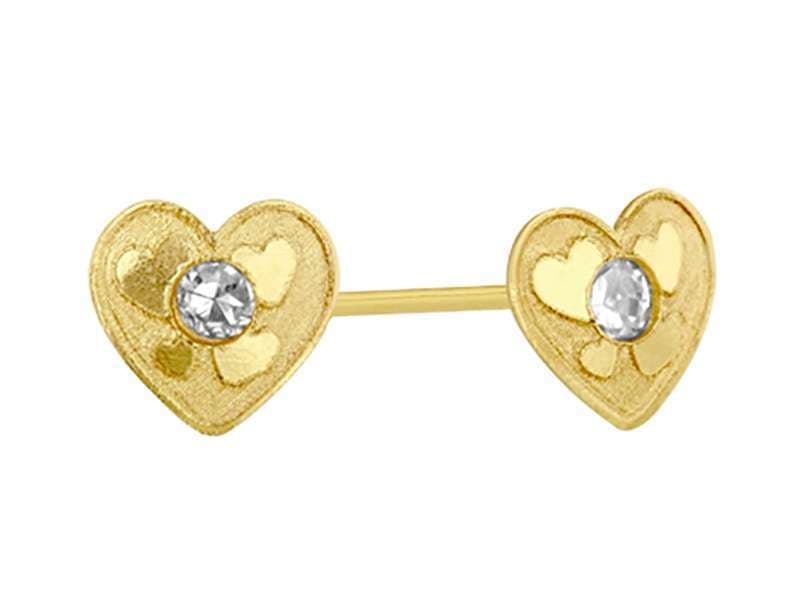 Corazón / Heart - Láser / Laser - Pulido / High Polish - Circonia / Zirconia  - Corazones / Hearts