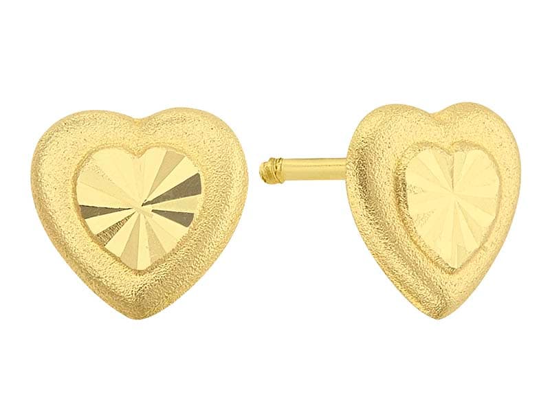 Corazn Doble Piso Diamantado / Double Line Heart Diamond Cut - Troquelado / Stamping - Diamantado / Diamond Cut - N/A / N/A - Corazones / Hearts