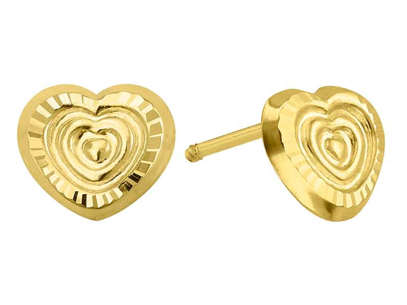 Corazn Rehilete Diamantada / Wave Heart Diamond Cut - Troquelado / Stamping - Diamantado / Diamond Cut - N/A / N/A - Corazones / Hearts