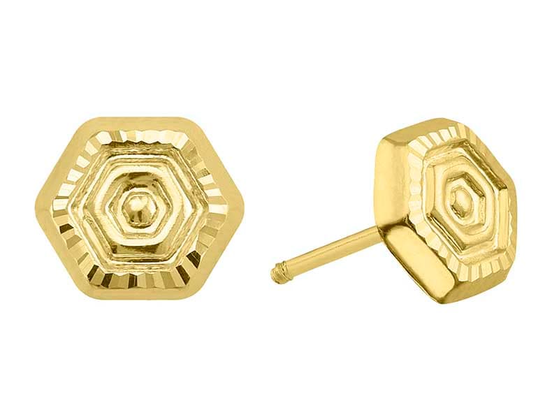 Hexgono Rehilete Diamantado / Wave Hexagon Diamond Cut - Troquelado / Stamping - Diamantado / Diamond Cut - N/A / N/A - Otros / Others