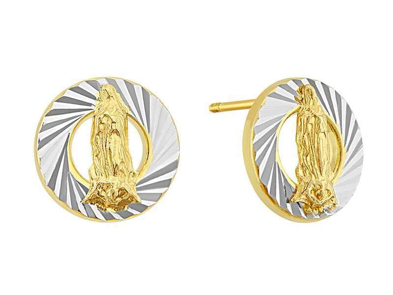 Virgen En Círculo Diamantado