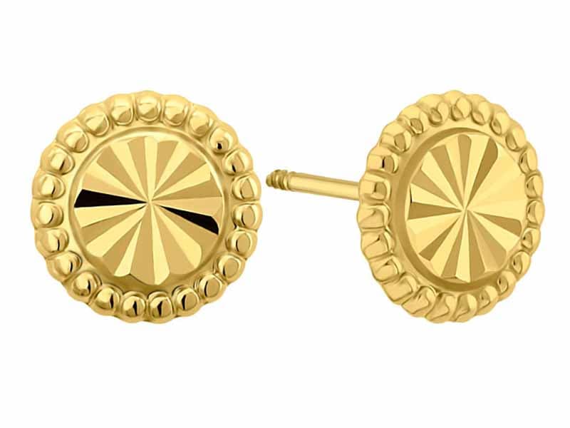 Circulo bolitas con centro diamantado / Circle balls with diamondcut - Troquelado / Stamping - Diamantado / Diamond Cut - N/A / N/A - Otros / Others