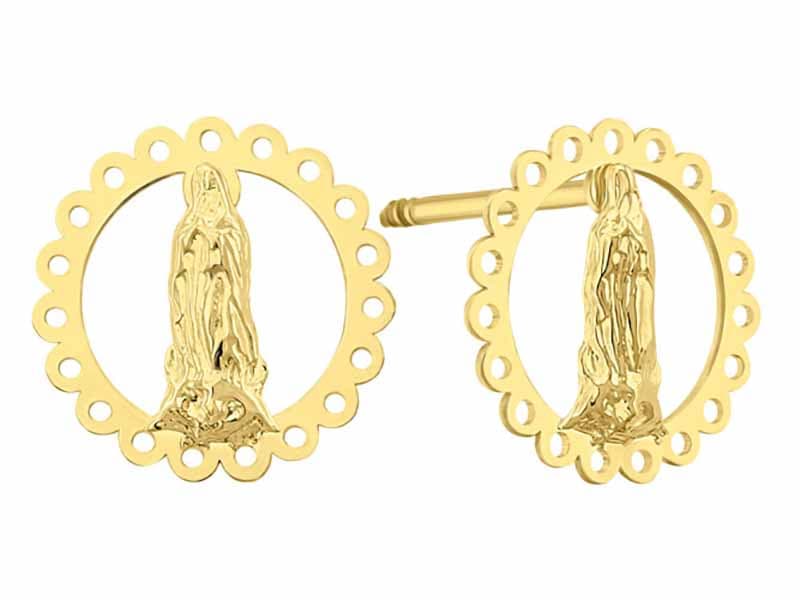 Virgen circulo carpetita / Virgen round - Laser / Laser - Pulido / High Polish - N/A / N/A - Religiosos / Religious