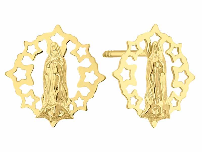 Virgen controno estrellas