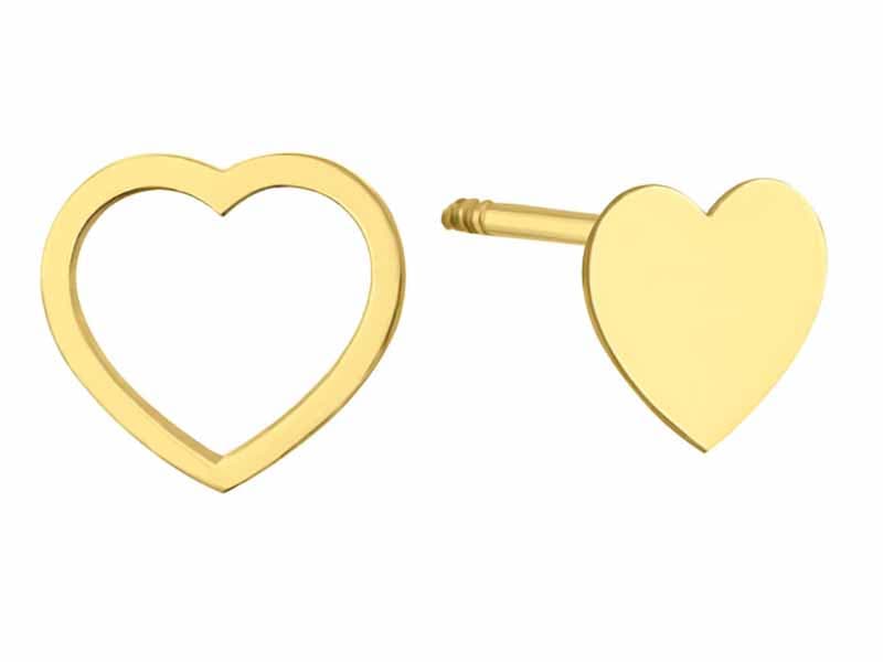 Corazon laser desigual / Unequal laser heart - Lser / Laser - Pulido / High Polish - N/A / N/A - Corazones / Hearts