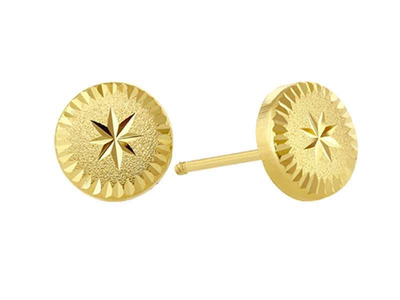 Redondo Diamantado Estrella Al Centro / Diamond Cut Circle #2 Center Star - Troquelado / Stamping - Diamantado / Diamond Cut - N/A - Otros / Others