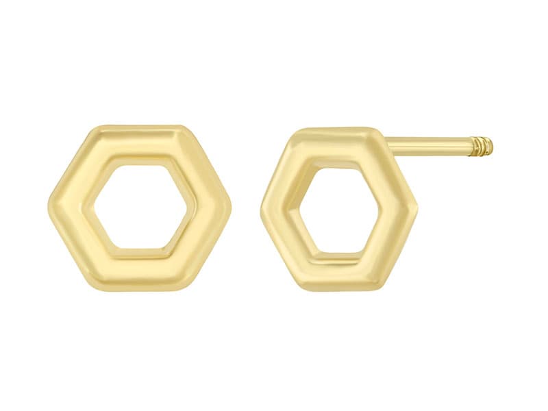 Hexagono contorno / Small outline hexagon - Troquelado / Stamping - Pulido / High Polish - N/A / N/A - Otros / Others