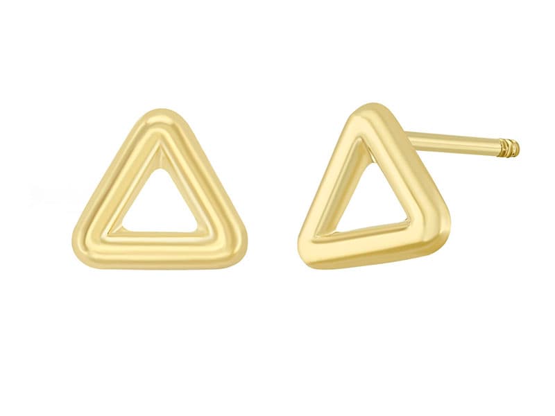 Triangulo contorno / Small outline triangle - Troquelado / Stamping - Pulido / High Polish - N/A / N/A - Otros / Others