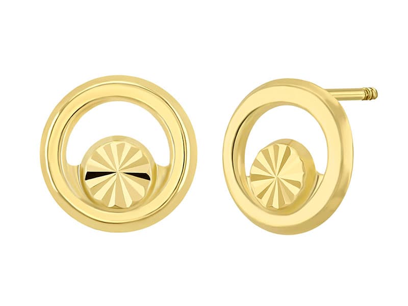Circulo centro doble figura / Center circle double shape - Troquelado / Stamping - Diamantado / Diamond Cut - N/A / N/A - Otros / Others