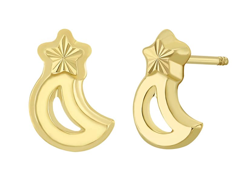 Estrella y luna doble figura / Star and moon double shape - Troquelado / Stamping - Diamantado / Diamond Cut - N/A / N/A - Otros / Others