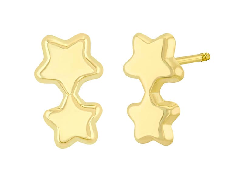 Doble estrella multifigura / Double star - Troquelado / Stamping - Pulido / High Polish - N/A / N/A - Otros / Others