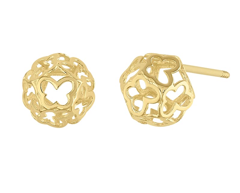 Esfera de mariposas / Butterfly sphere - Vaciado / Casting - Pulido / High Polish - N/A / N/A - Animales / Animals