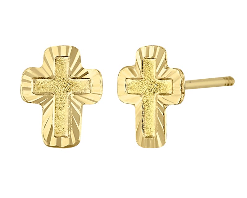 Cruz bisel diamantado