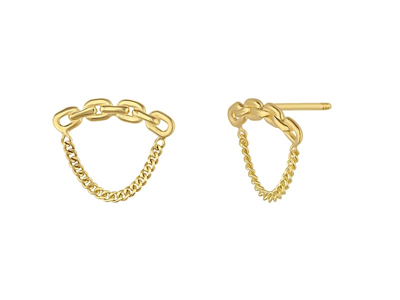 7 eslabones con cadena / 7 links with chain - Vaciado / Casting - Pulido / High Polish - N/A / N/A - Otros / Others