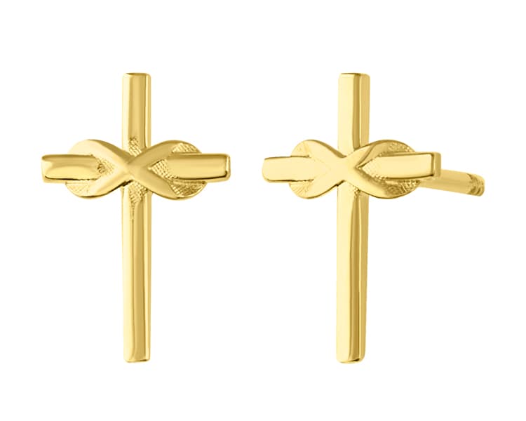 Cruz infinito  / Infinity cross - Vaciado / Casting - Pulido / High Polish - N/A / N/A - Religiosos / Religious