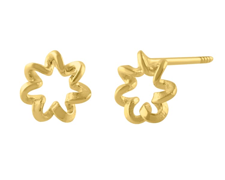 Flor espiral / Spiral flower - Vaciado / Casting - Pulido / High Polish - N/A / N/A - Flores / Flowers