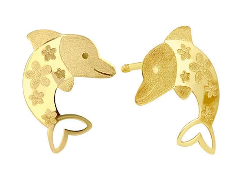 Delfín con Detalle / Dolphin with Detail - Láser / Laser - Pulido / High Polish - N/A - Animales / Animals