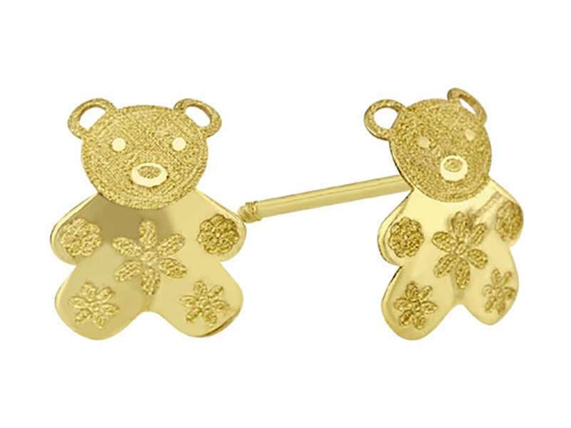 Oso Chico con Detalle / Small Bear with Detail - Láser / Laser - Pulido / High Polish - N/A - Animales / Animals