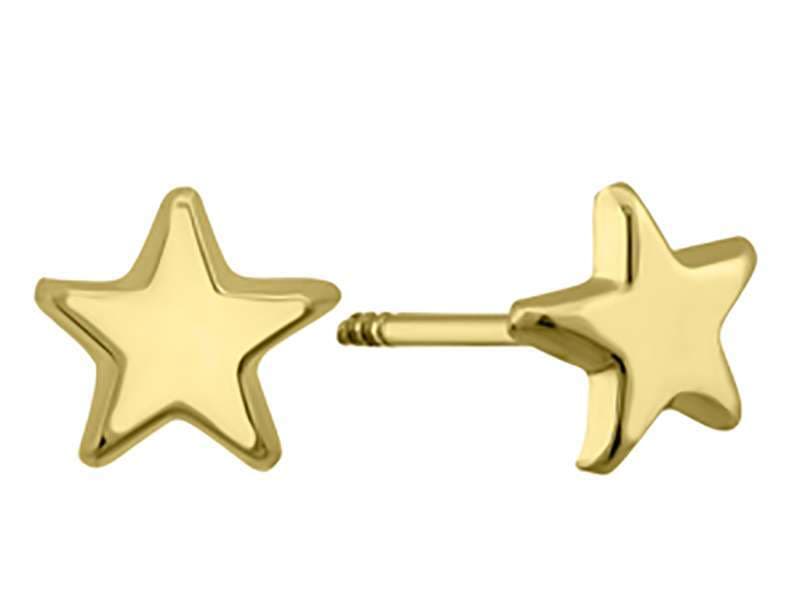 Estrella Basic con Perla / Medium Basic Star - Troquelado / Stamping - Pulido / High Polish - N/A - Otros / Others