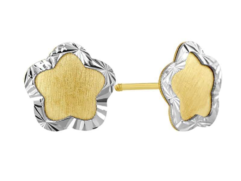 Flor Chica Bisel Diamantado / Small Diamond Cut Bezel Flower - Láser / Laser - Diamantado / Diamond Cut - N/A - Flores / Flowers