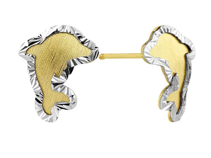 Delfín Chico Bisel Diamantado / Small Diamond Cut Bezel Dolphin - Láser / Laser - Diamantado / Diamond Cut - N/A - Animales / Animals