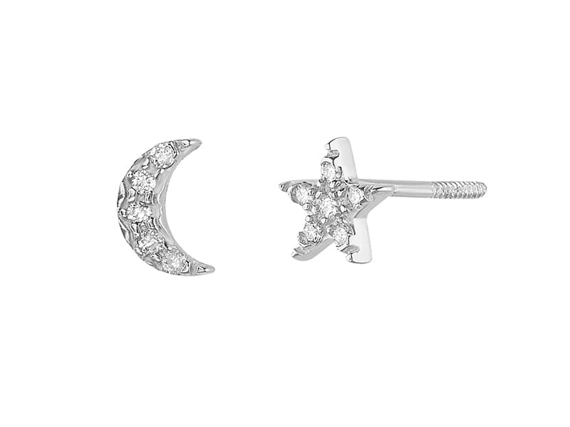 Luna y Estrella BL DIAMANTE 0.06 CT.TW.