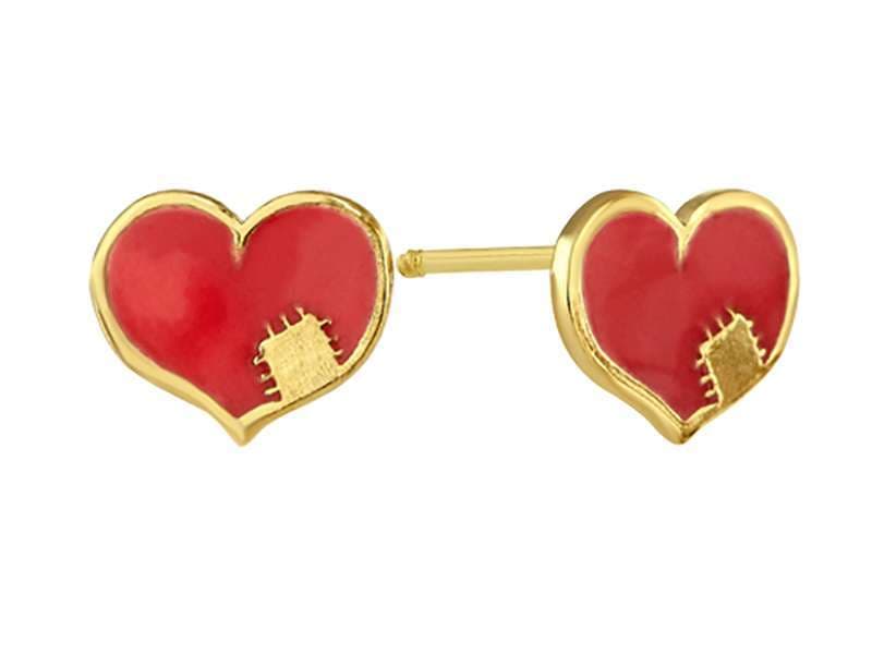 Corazón Esmaltado / Enamel Heart - Vaciado / Casting - Esmaltado / Enamel - N/A - Corazones / Hearts